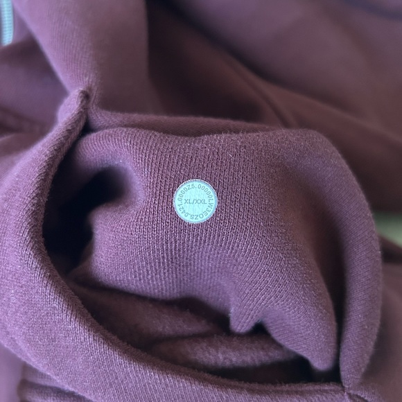 NWOT Lululemon Scuba Oversized Full-Zip, Cassis - Picture 11 of 11